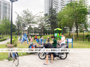 Tài trợ thiết bị vui chơi trẻ em